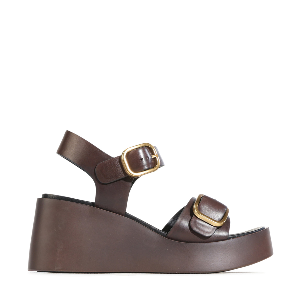 EOS Footwear Arias Leather Wedge in Chestnut
#Color_chestnut