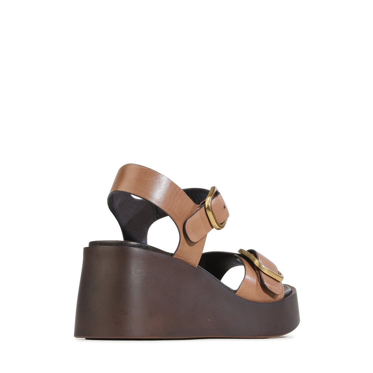 EOS Footwear Arias Leather Wedge in Pecan
#Color_pecan
