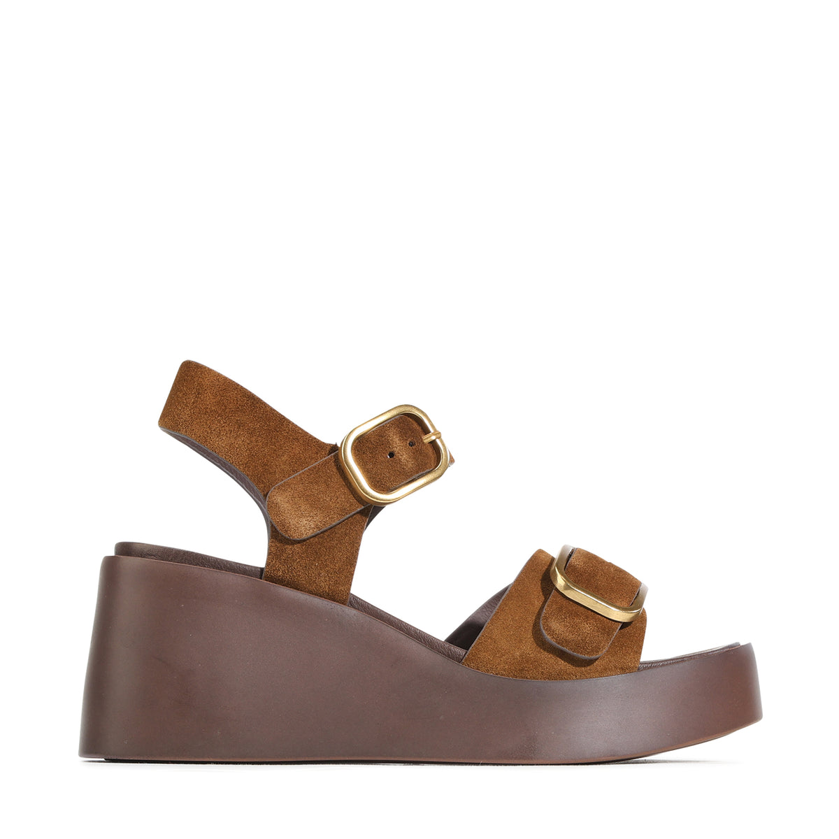 EOS Footwear Arias Leather Wedge in Tobacco-suede
#Color_tobacco-suede