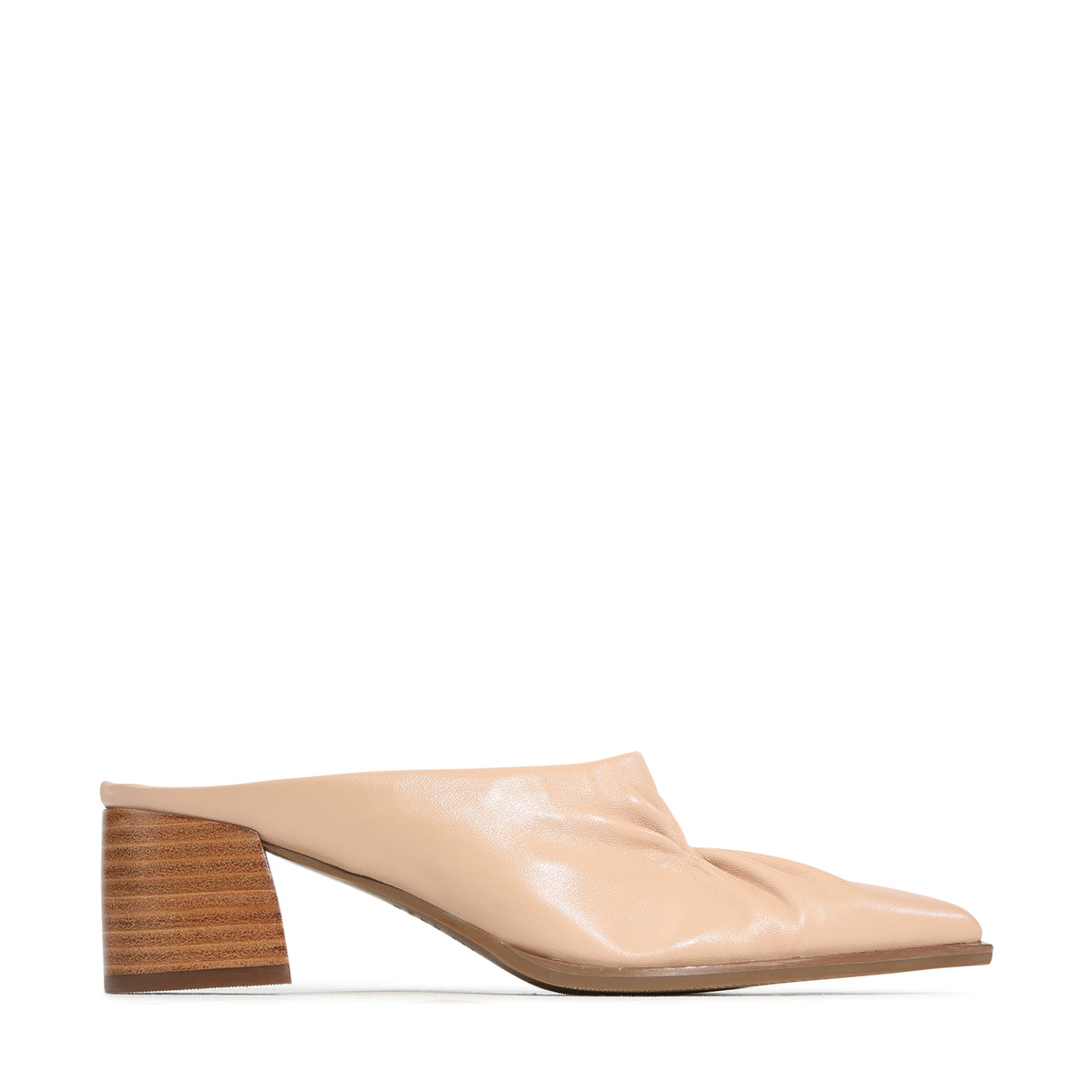 EOS Footwear Aur Leather Mule in nude
#Color_nude