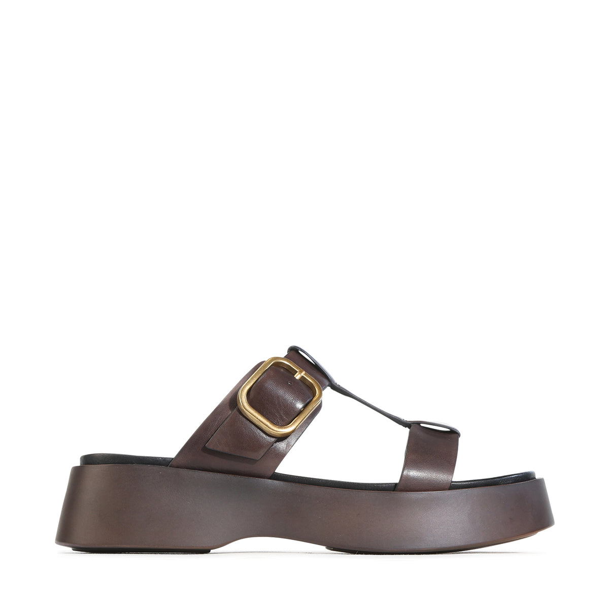 EOS Footwear Baria Leather Flatform Slide in Chestnut
#Color_chestnut