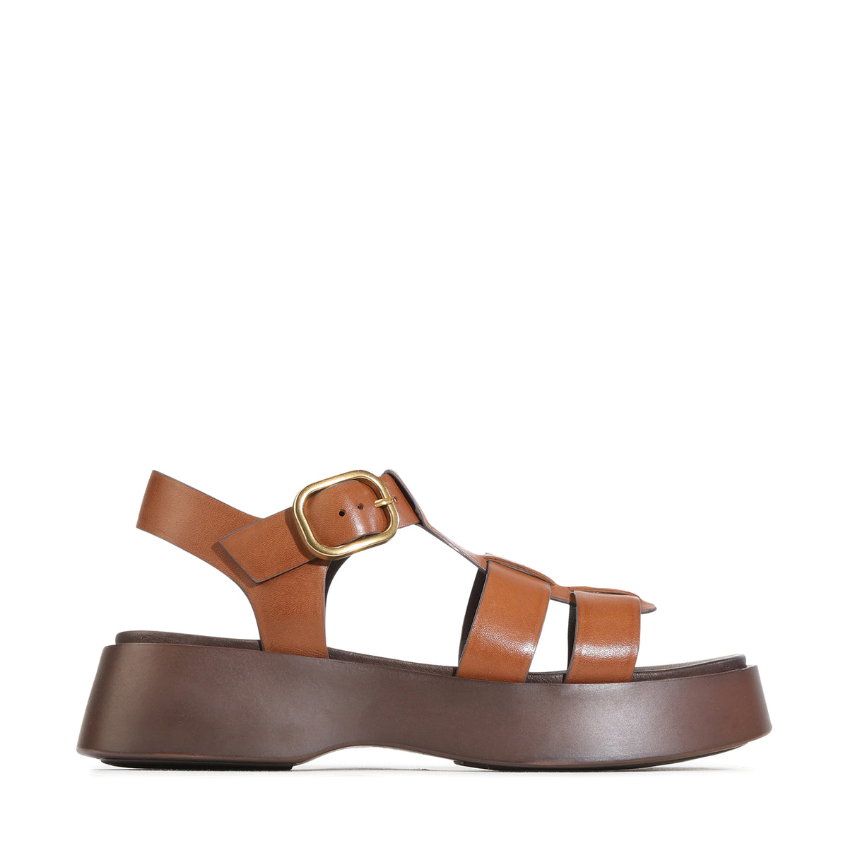 EOS Footwear Bario Leather Sandal in Brandy
#Color_brandy