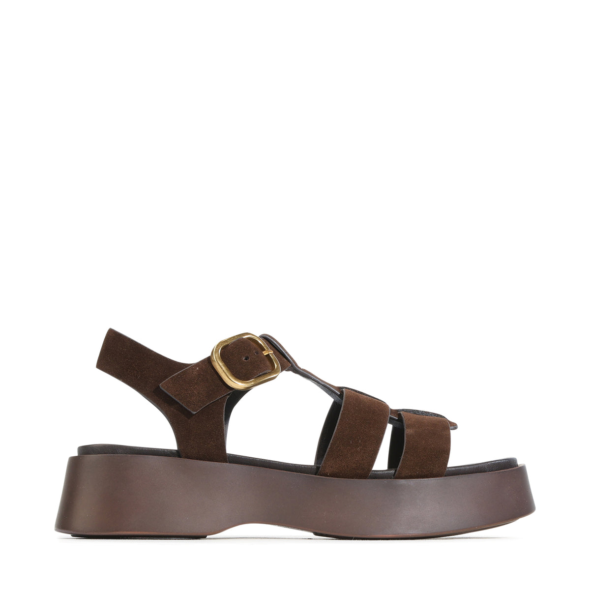 EOS Footwear Bario Leather Sandal in Chestnut-suede
#Color_chestnut-suede