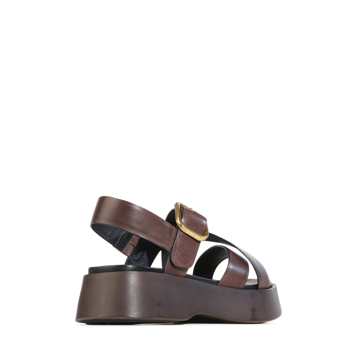 EOS Footwear Barista Leather Sandal in Chestnut
#Color_chestnut