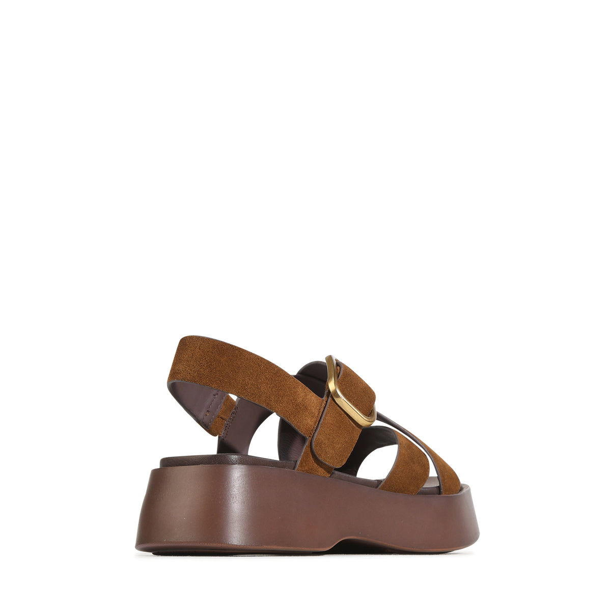 EOS Footwear Barista Leather Sandal in Tobacco-suede
#Color_tobacco-suede