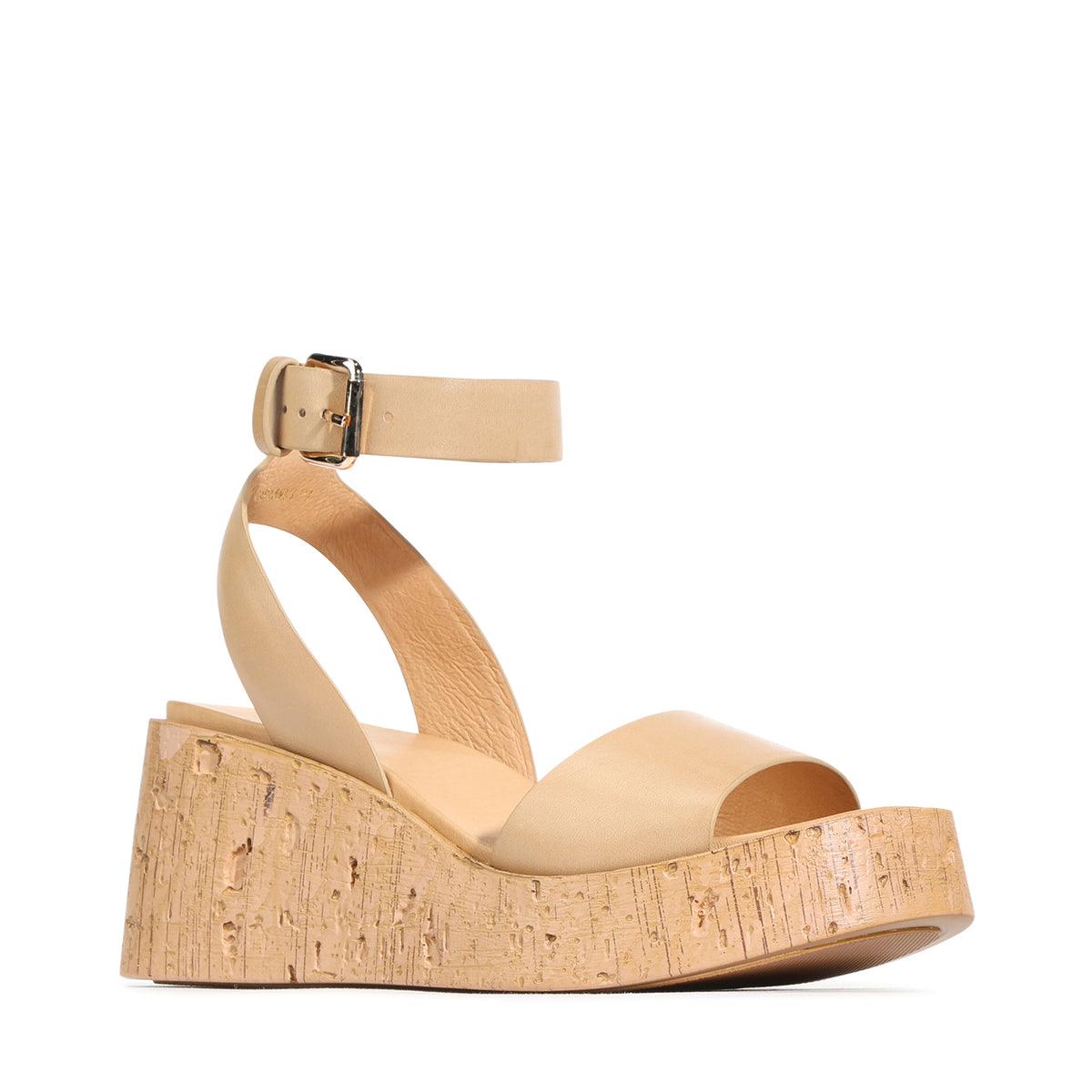 EOS Footwear Carianis Leather Wedge in Tan
#Color_Tan