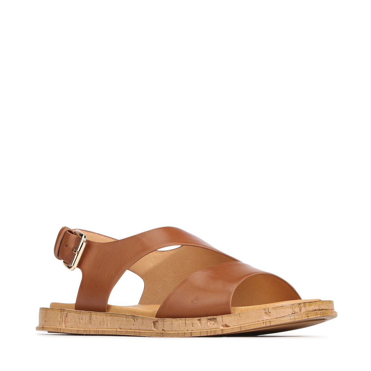 EOS Footwear Cerene Leather Sandal in Brandy
#Color_Brandy