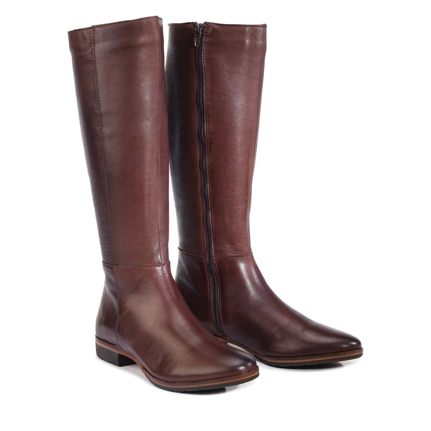 GAETAN - EOS Footwear - Long Boots #color_Chestnut