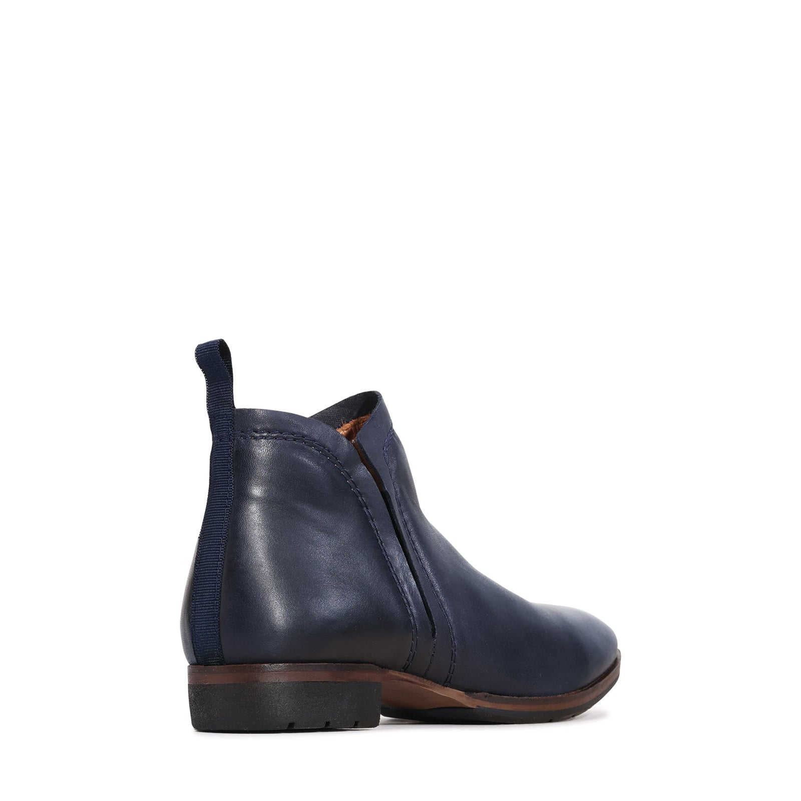 Gaid Leather Ankle Boots - EOS Footwear - Ankle Boots #color_navy