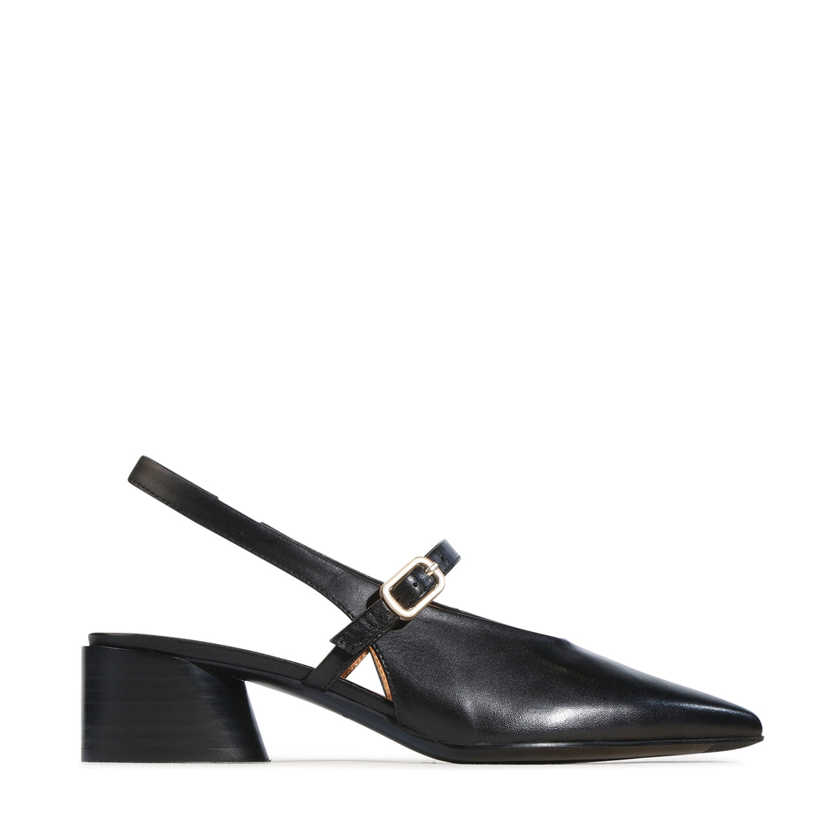 EOS Footwear Hattis Leather Slingback Heel in black
#Color_black