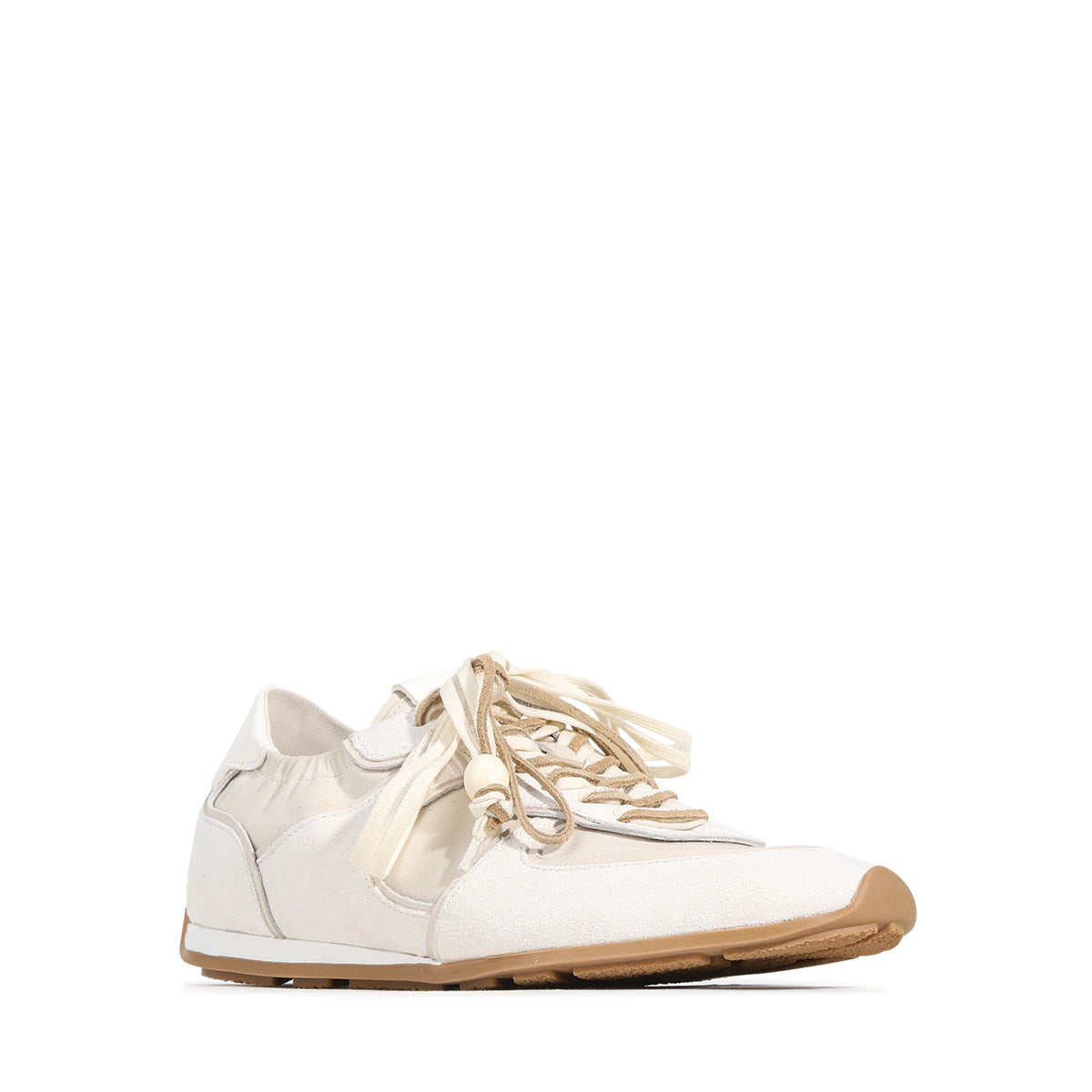 EOS Footwear Masha Leather Sneakers in Off-white
#Color_off-white