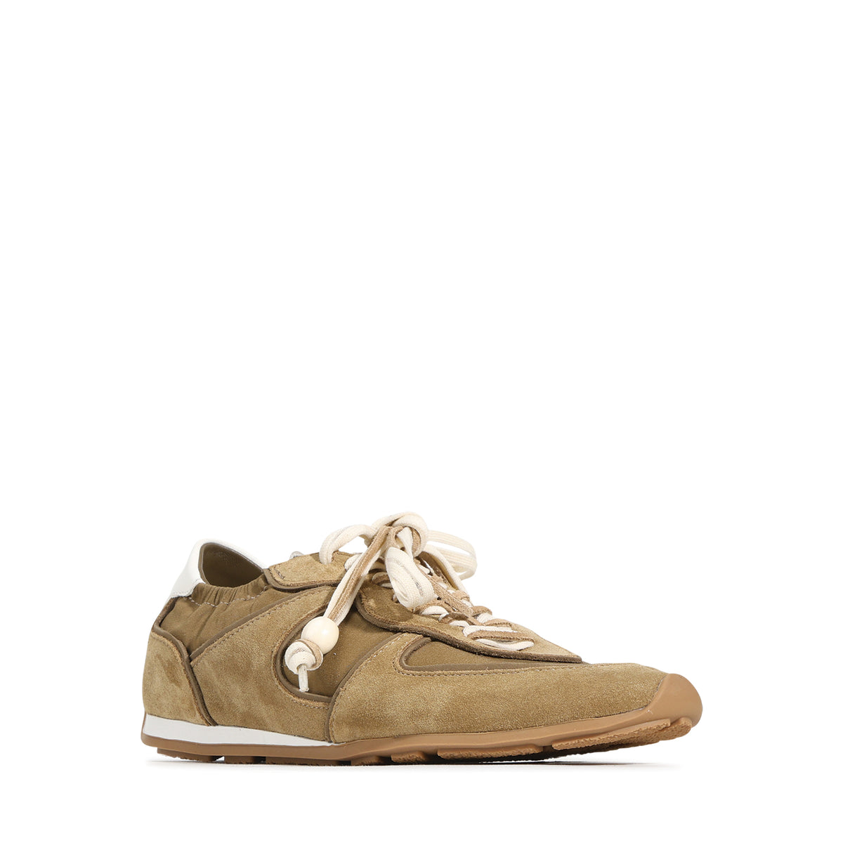 EOS Footwear Masha Leather Sneakers in Olive
#Color_olive