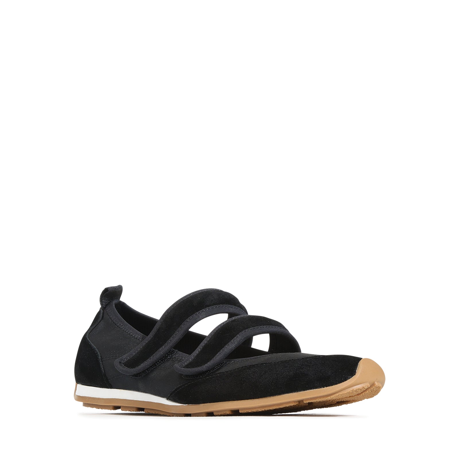 EOS Footwear Masumi Leather Sneakers in black
#Color_black
