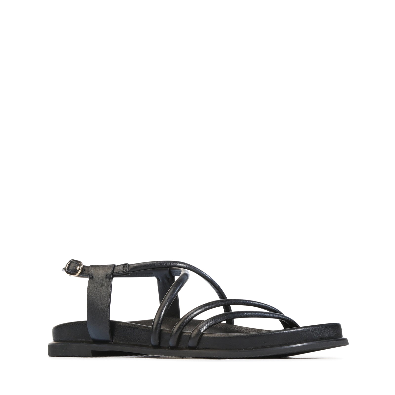 EOS Footwear Nalani Contoured Footbed Sandal in black
#Color_black
