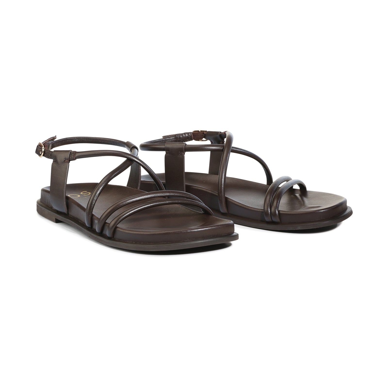 EOS Footwear Nalani Contoured Footbed Sandal in chestnut
#Color_chestnut