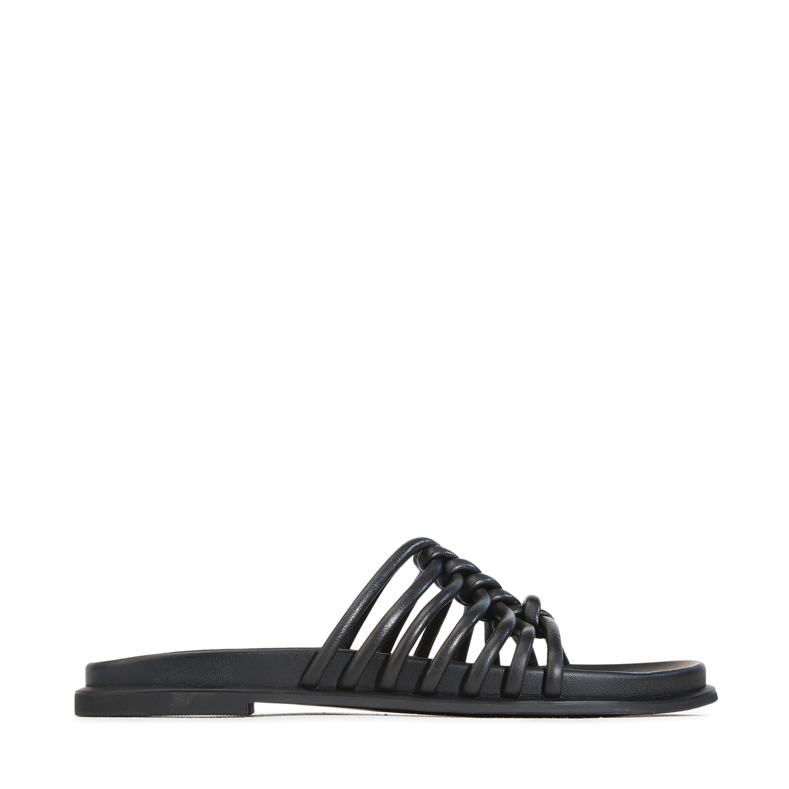 EOS Footwear Nalani Contoured Footbed Slide in black
#Color_black