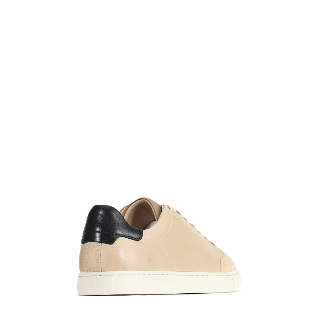PANELS LOW TOP SNEAKERS LEATHER