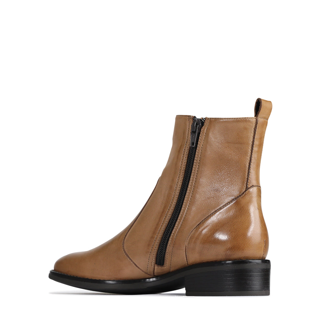 SELINE - EOS Footwear - Ankle Boots #color_tan