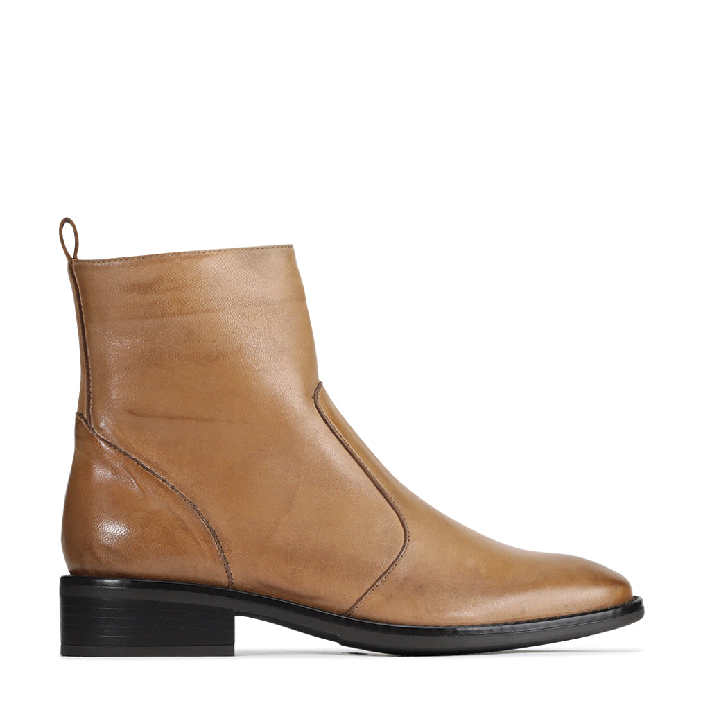 SELINE - EOS Footwear - Ankle Boots #color_tan