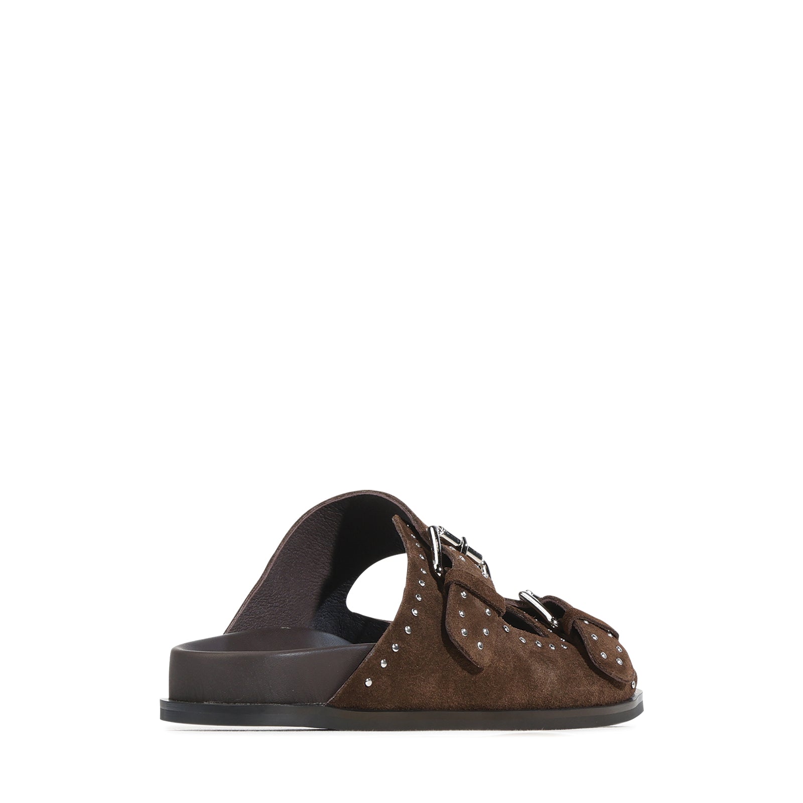 EOS Footwear Stara Leather Slide in chestnut-suede
#Color_chestnut-suede