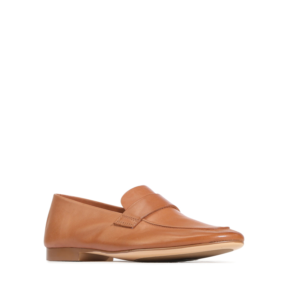 EOS Footwear Tenika Leather Loafer in brandy
#Color_brandy