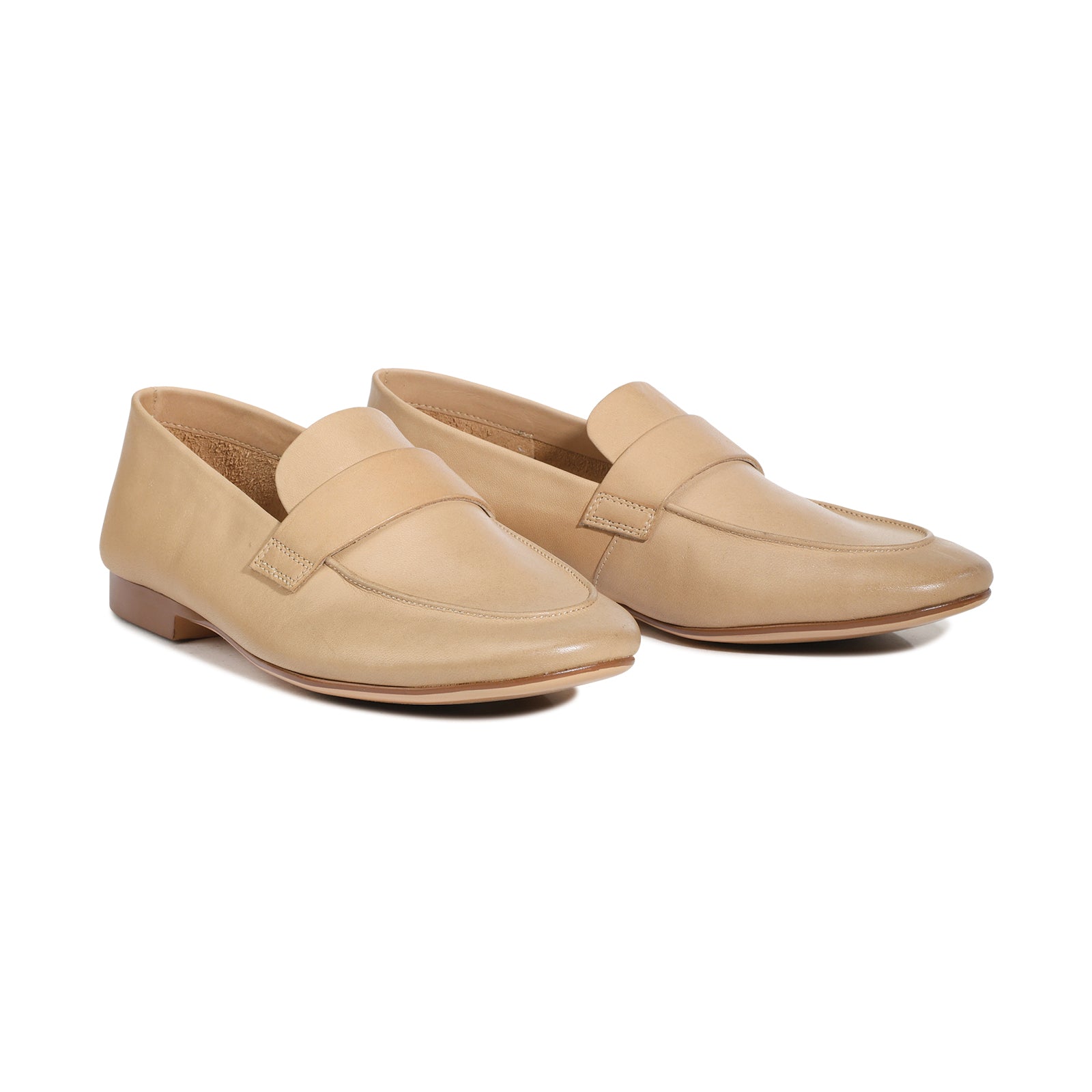EOS Footwear Tenika Leather Loafer in tan
#Color_tan