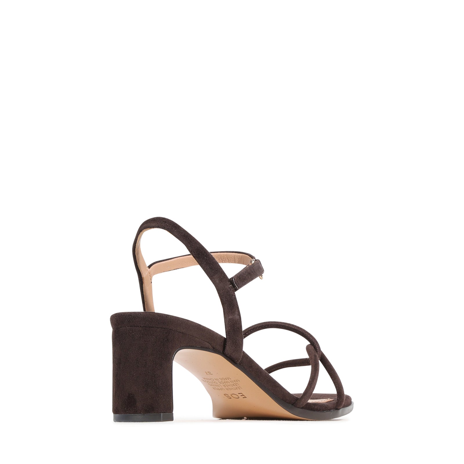 EOS Footwear Vanish Leather Sandal Heel in Cocoa-kidsuede
#Color_Cocoa-kidsuede