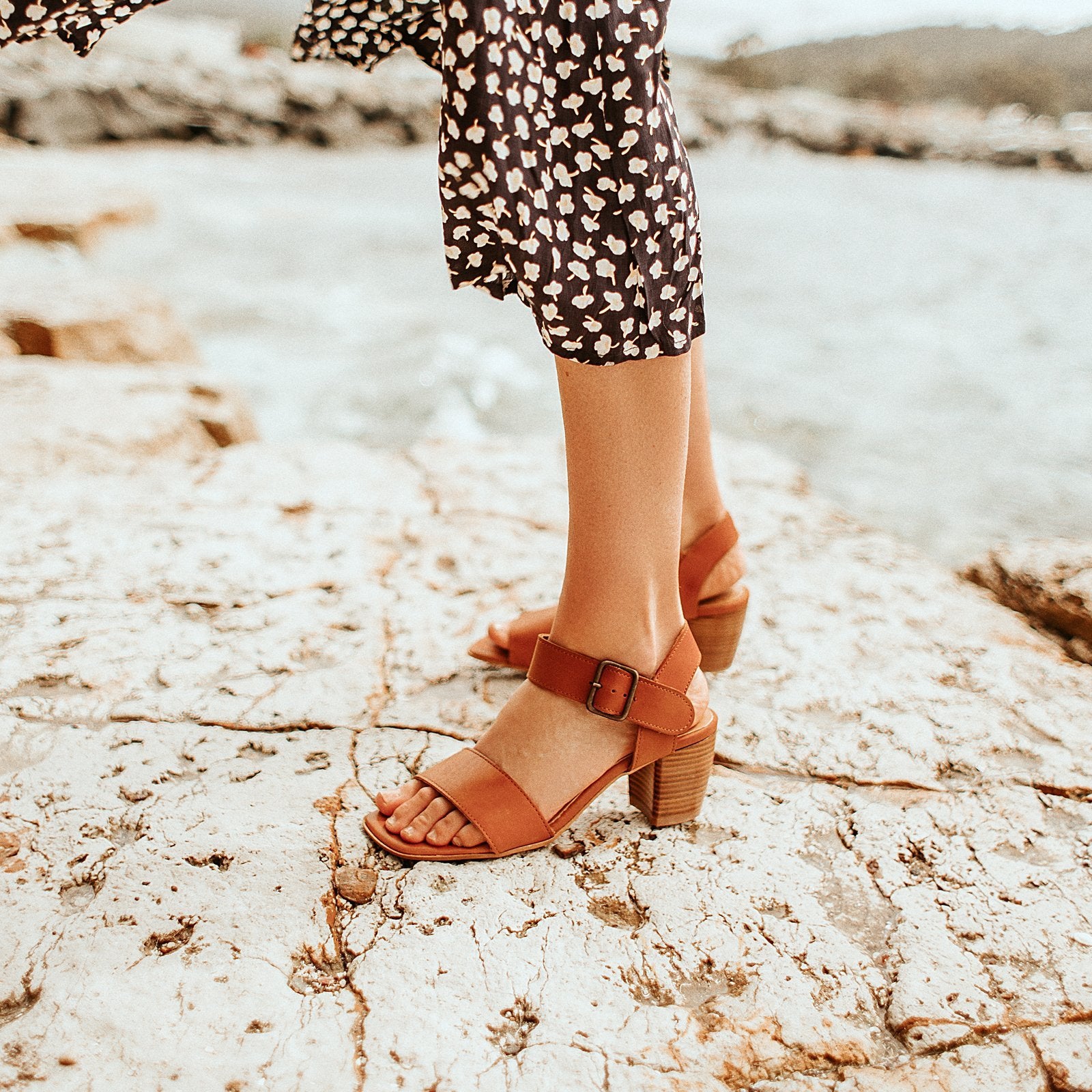 Irate Leather Ankle Strap Sandals - EOS Footwear - Ankle Strap Sandals