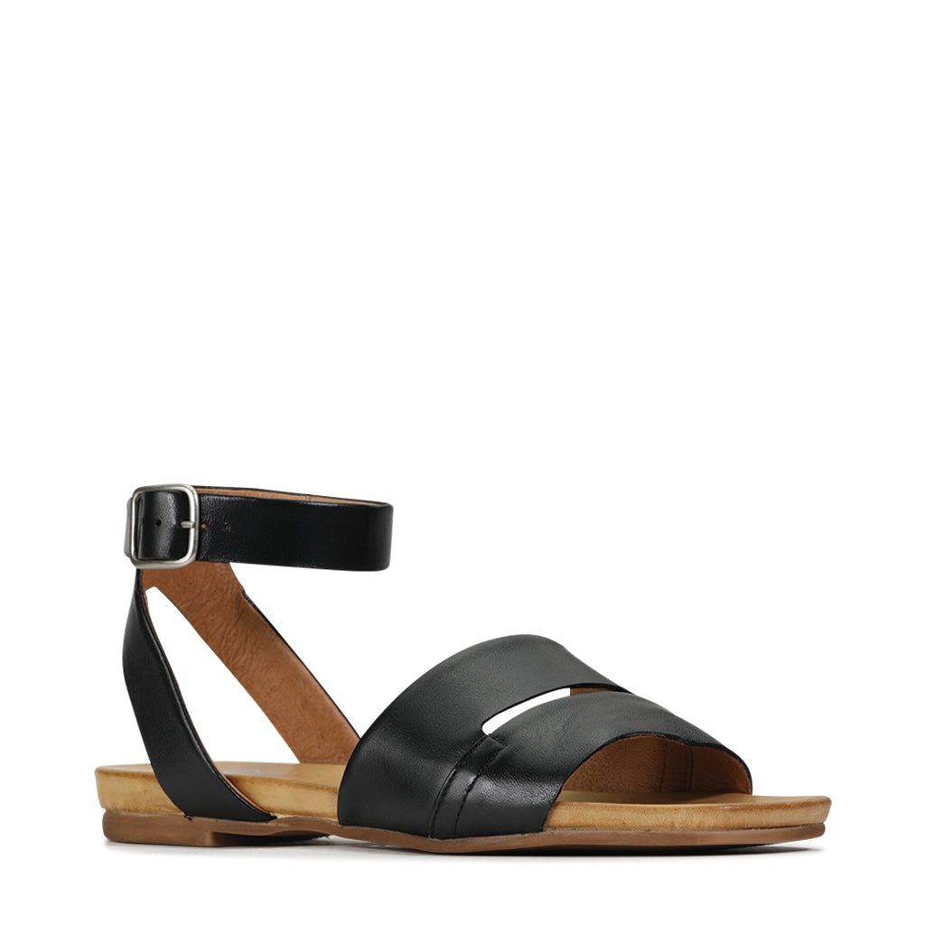 DAKOTA - EOS Footwear - Ankle Strap Sandals #color_Black