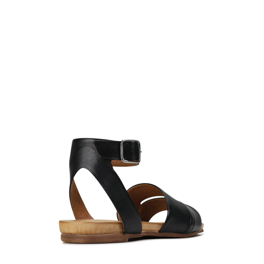 DAKOTA - EOS Footwear - Ankle Strap Sandals #color_Black