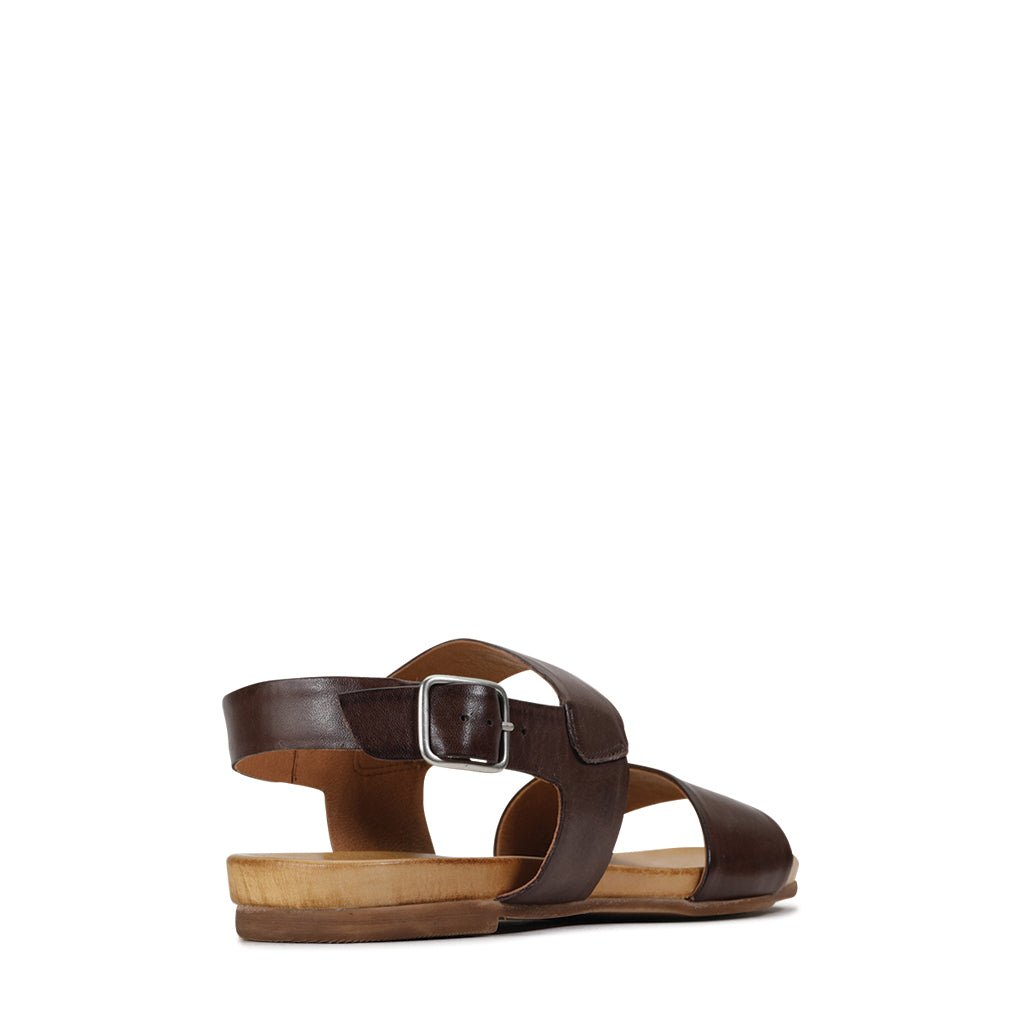 DANA - EOS Footwear - Sling Back Sandals #color_Chestnut