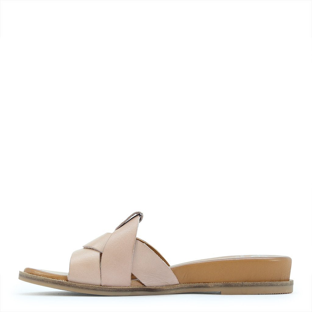 Flame Leather Slides - EOS Footwear - Slides