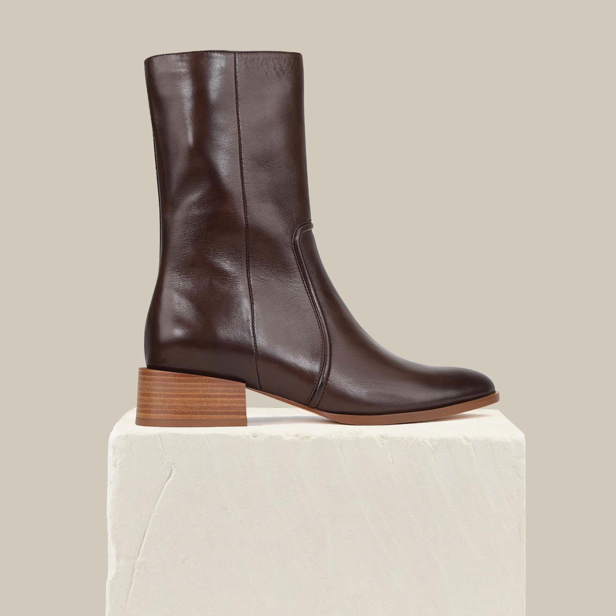 FIONA - EOS Footwear - #color_Chestnut