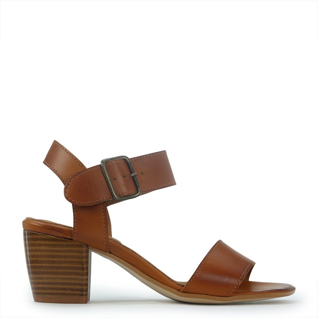 Irate Leather Ankle Strap Sandals - EOS Footwear - Ankle Strap Sandals