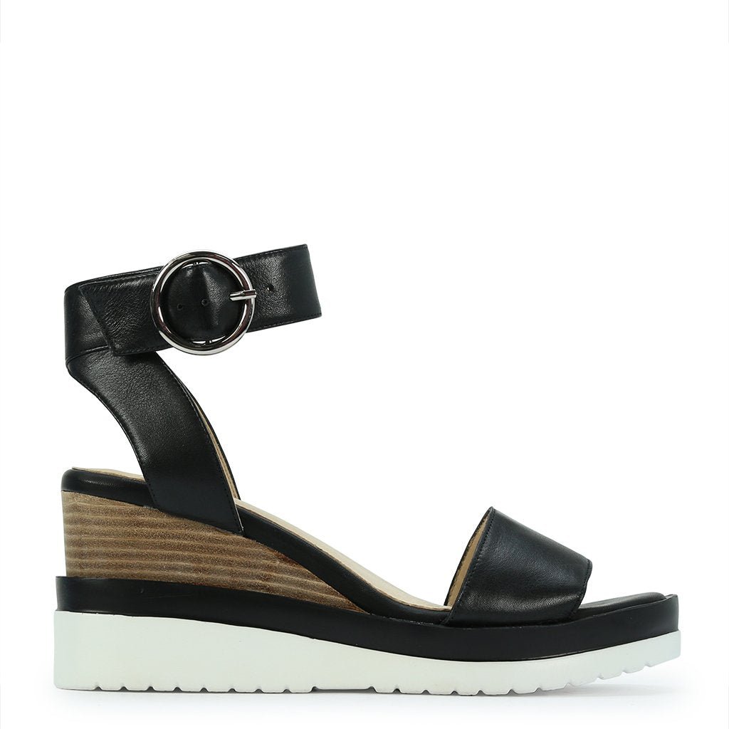 JOEY - EOS Footwear - Ankle Strap Sandals #color_black