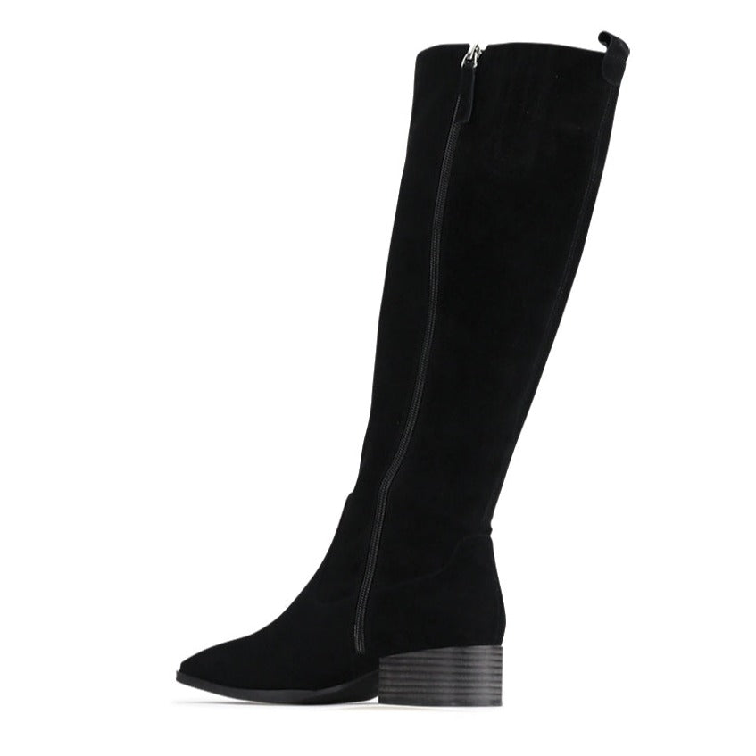 KENLEY - EOS Footwear - Long Boots #color_Onyx