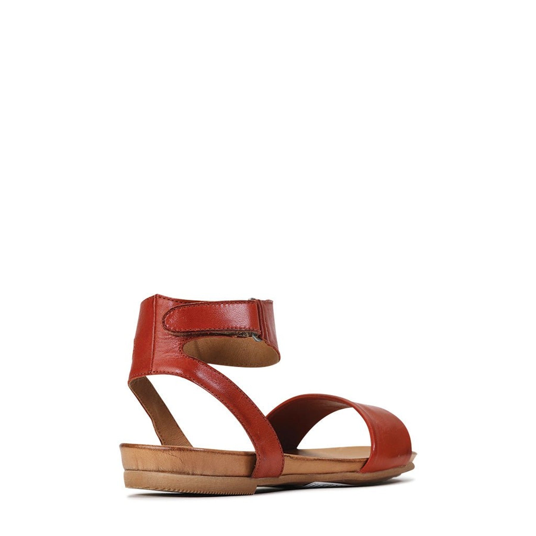 LAUREN - EOS Footwear - Ankle Strap Sandals #color_Brick