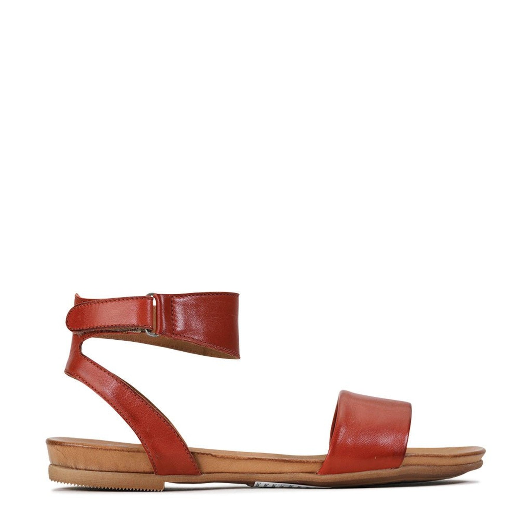 LAUREN - EOS Footwear - Ankle Strap Sandals #color_Brick