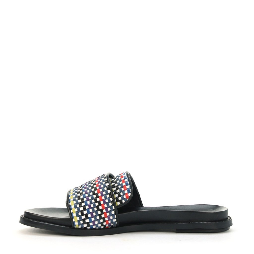 Pile Leather Slides - EOS Footwear - Slides