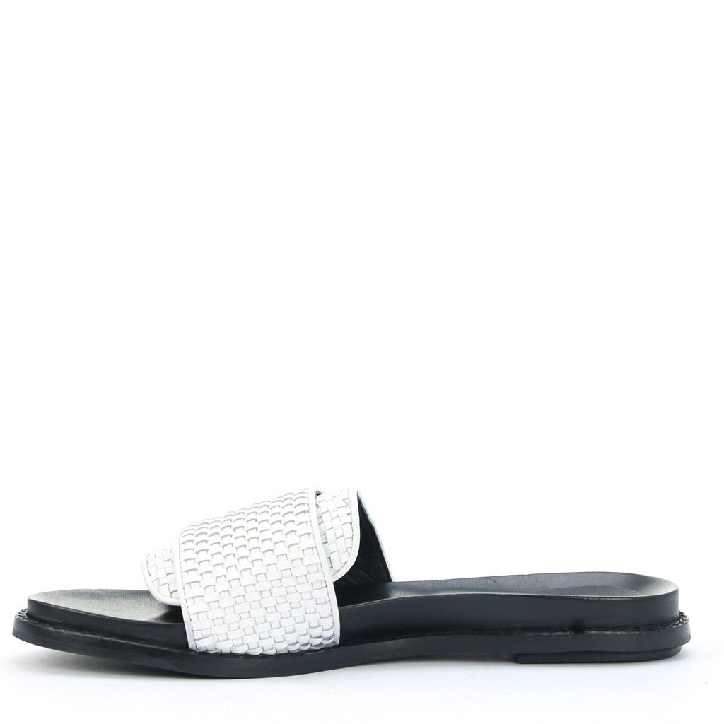 Pile Leather Slides - EOS Footwear - Slides