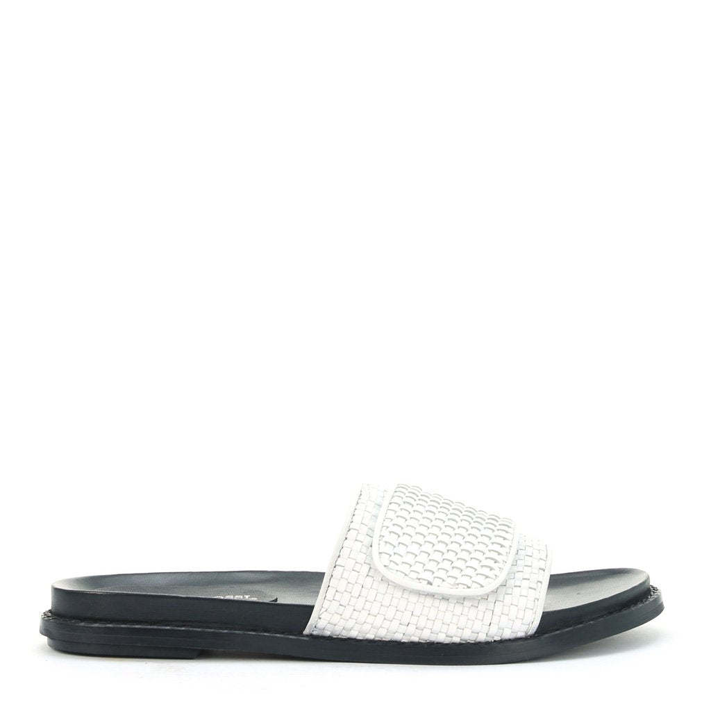 Pile Leather Slides - EOS Footwear - Slides
