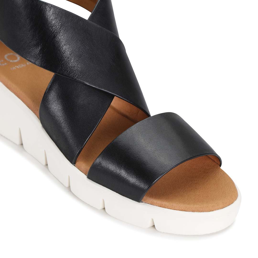 BASIS - EOS Footwear - Sandals #color_Black