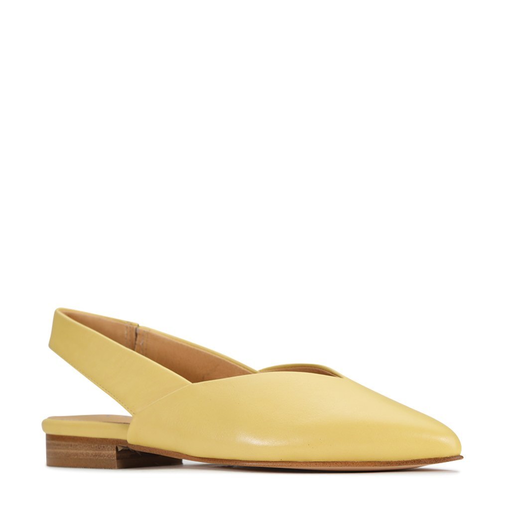EMIRA - EOS Footwear - Sling Back #color_Yellow