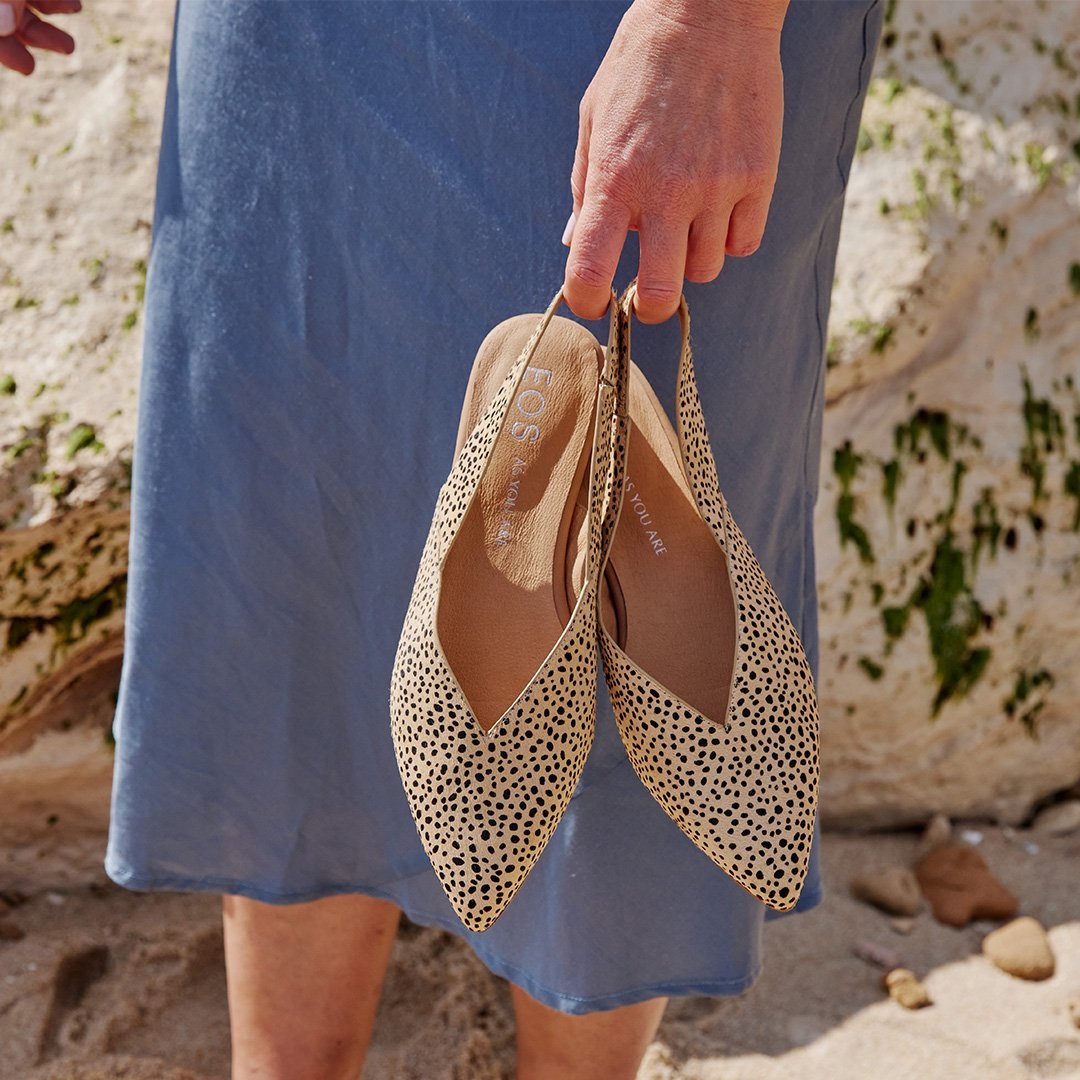 EMIRA - EOS Footwear - Sling Back #color_Coral