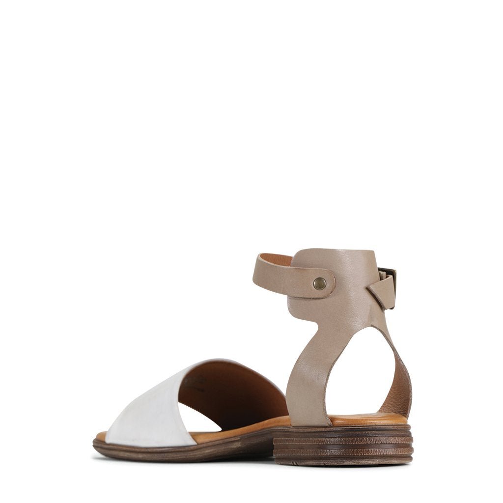 ILOS - EOS Footwear - Ankle Strap Sandals #color_Coral/brandy