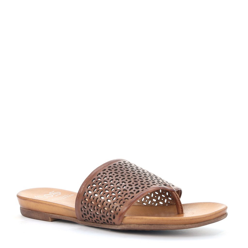 LAST - EOS Footwear - Slides #color_brandy perf