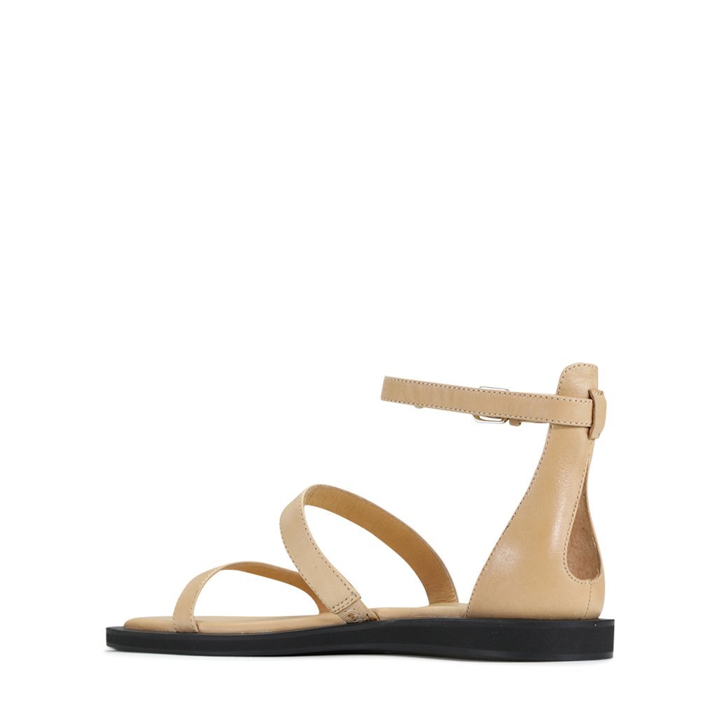 MISHELLE - EOS Footwear - Ankle Strap Sandals #color_Tan