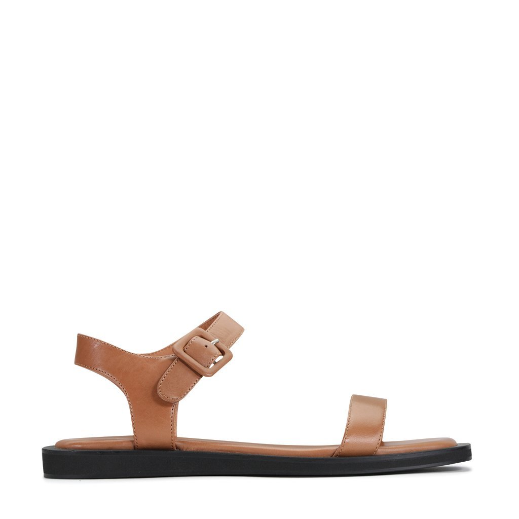 Mishon Leather Ankle Strap Sandals - EOS Footwear - Ankle Strap Sandals #color_brandy