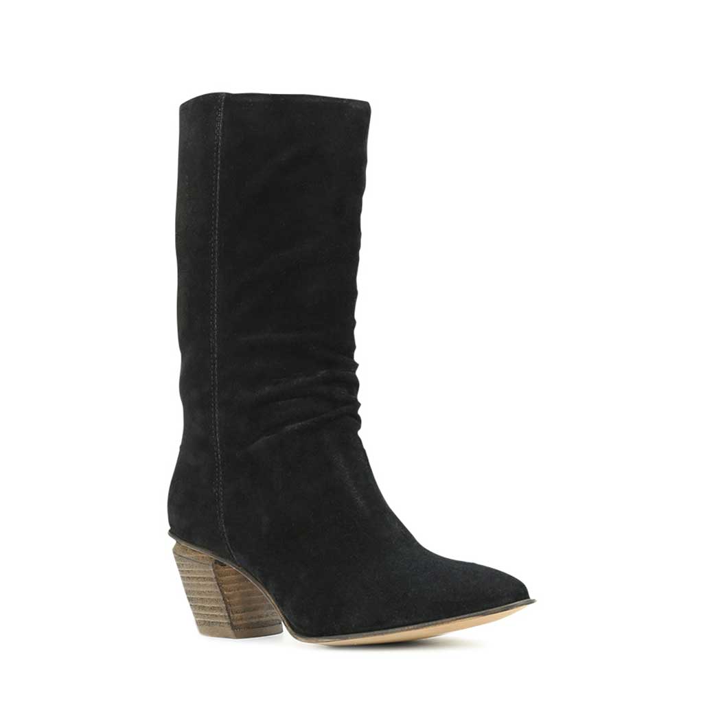 NORTHERN - EOS Footwear - Mid Boots #color_Black suede
