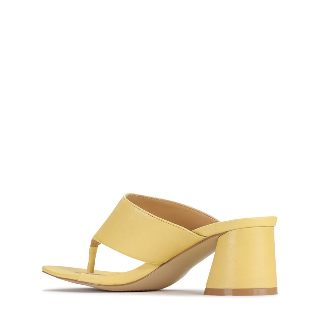 PETITE - EOS Footwear - Sling Back Sandals #color_Yellow